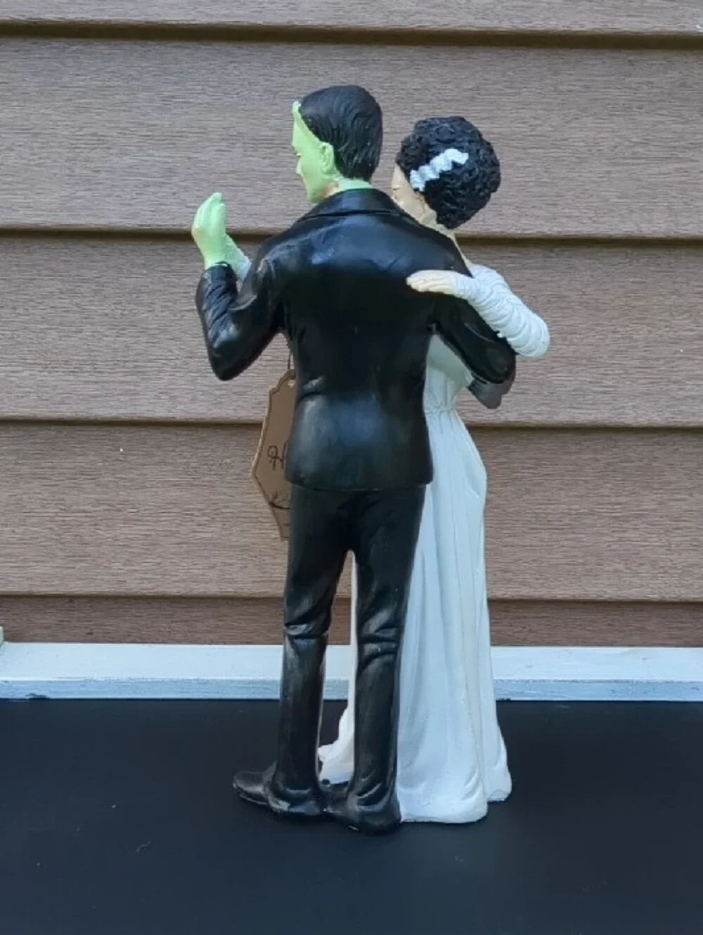 Frankenstein And Bride Dancing Couple Figurine Hallows Eve Martha Stewart 12